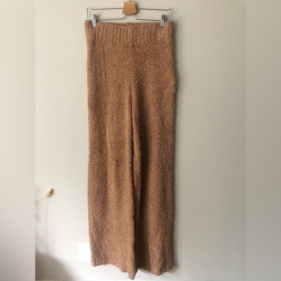 Skims Teddy Cozy Knit Lounge Pants in Camel S/M - Picture 4 of 9